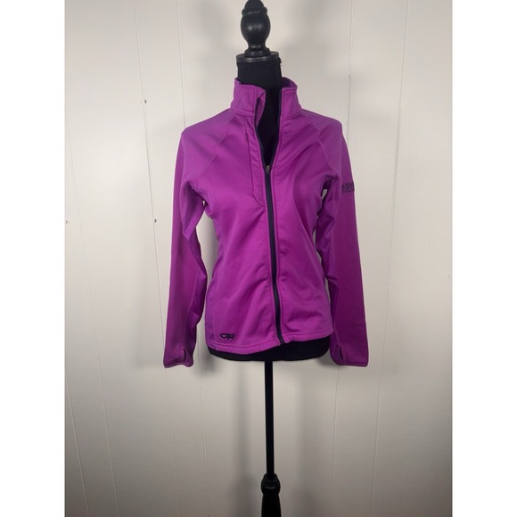 Outdoor Research Radiant Hybrid Jacket Womens Small Full Zip Fleece Lined ** - Picture 1 of 10